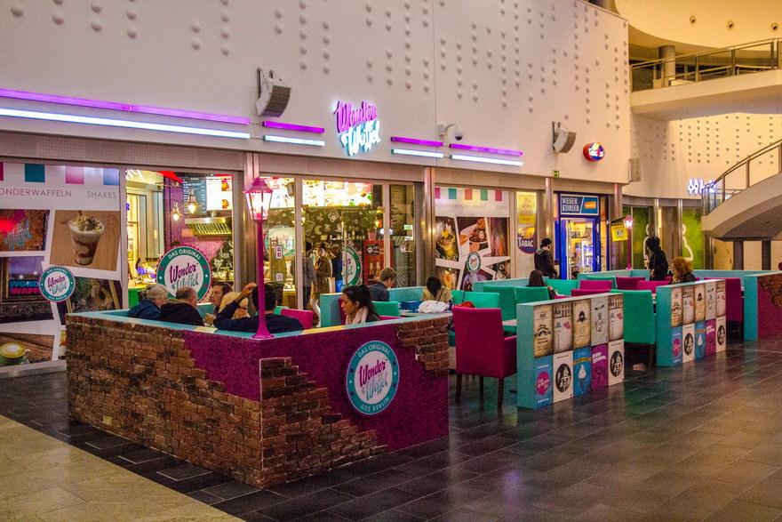 Wonderwaffel in Bremen in der Waterfront